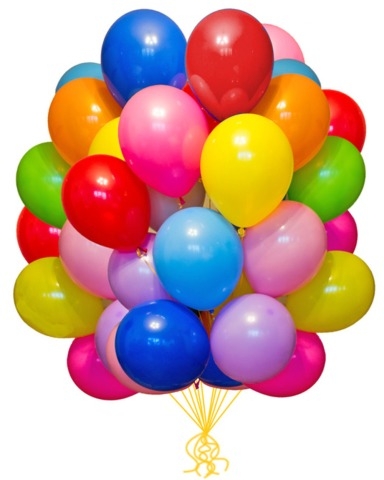Разноцветные воздушные шары с доставкой по Ростову-на-Дону